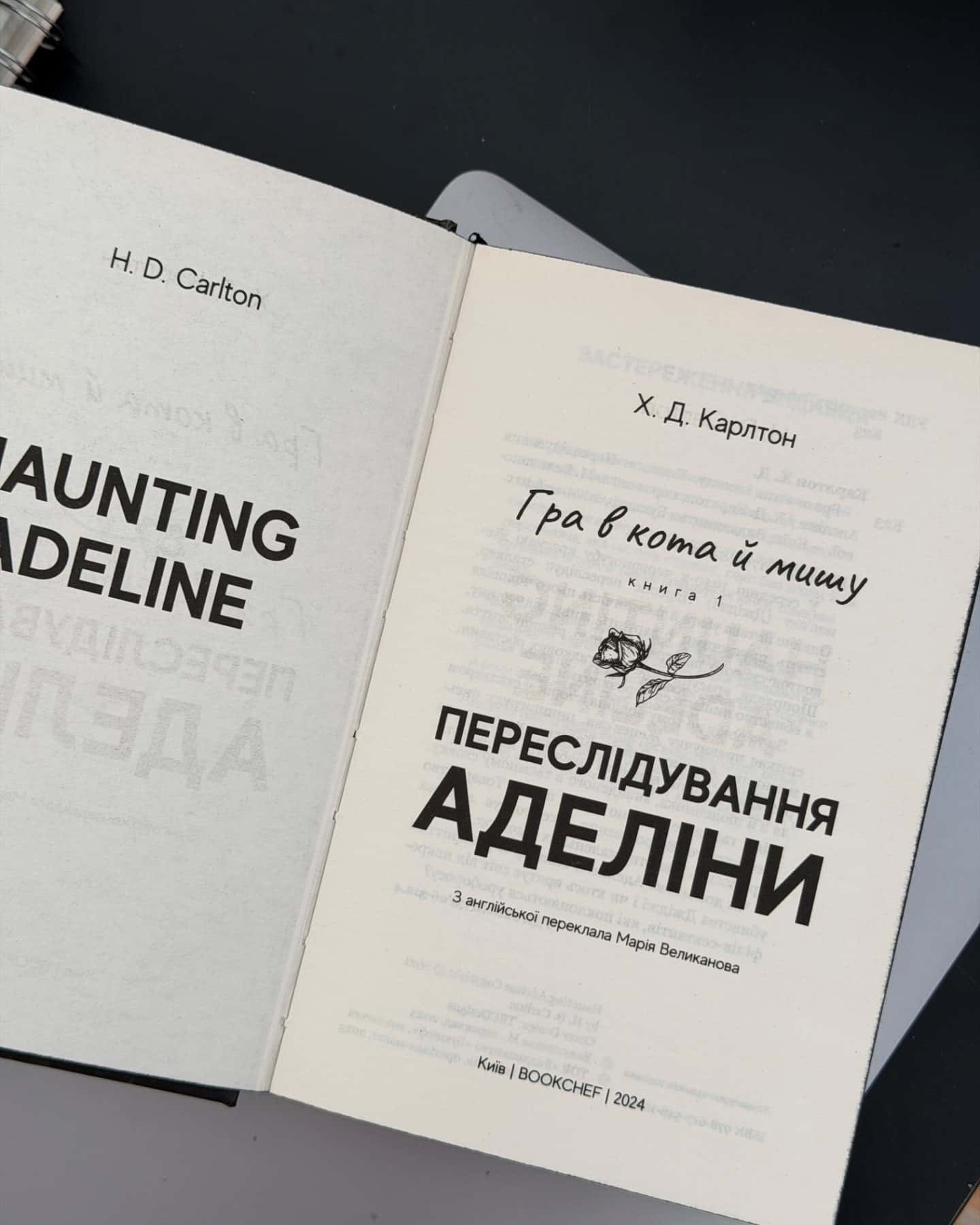 Переслідування Аделіни. Гра в кота і мишу. Книга 1-Г. Д. Карлтон
