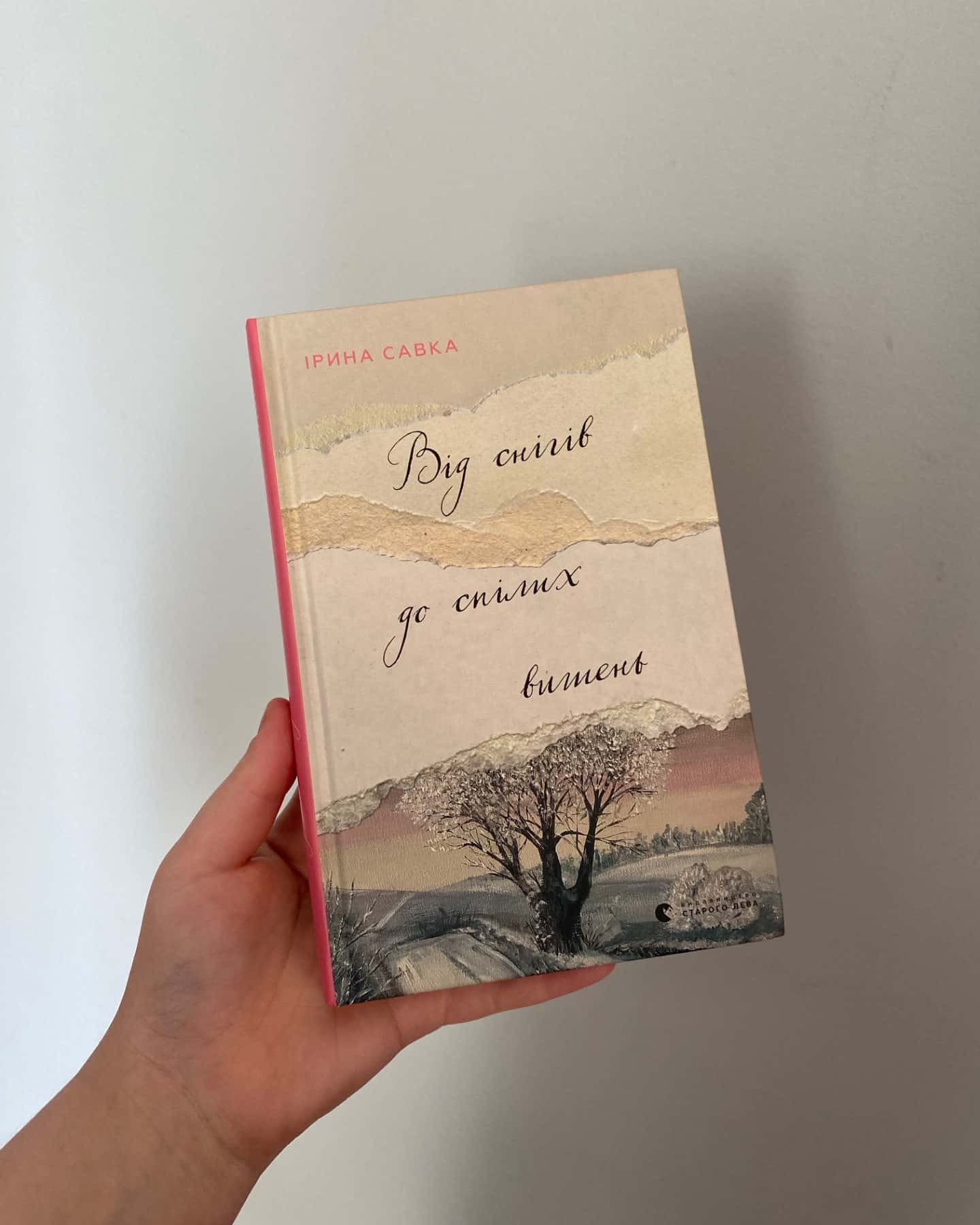 Від снігів до спілих вишень-Ірина Савка