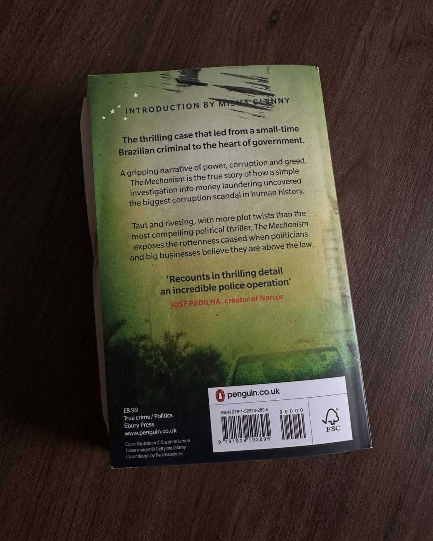 The Mechanism: A Crime Network So Deep it Brought Down a Nation-Vladimir Netto