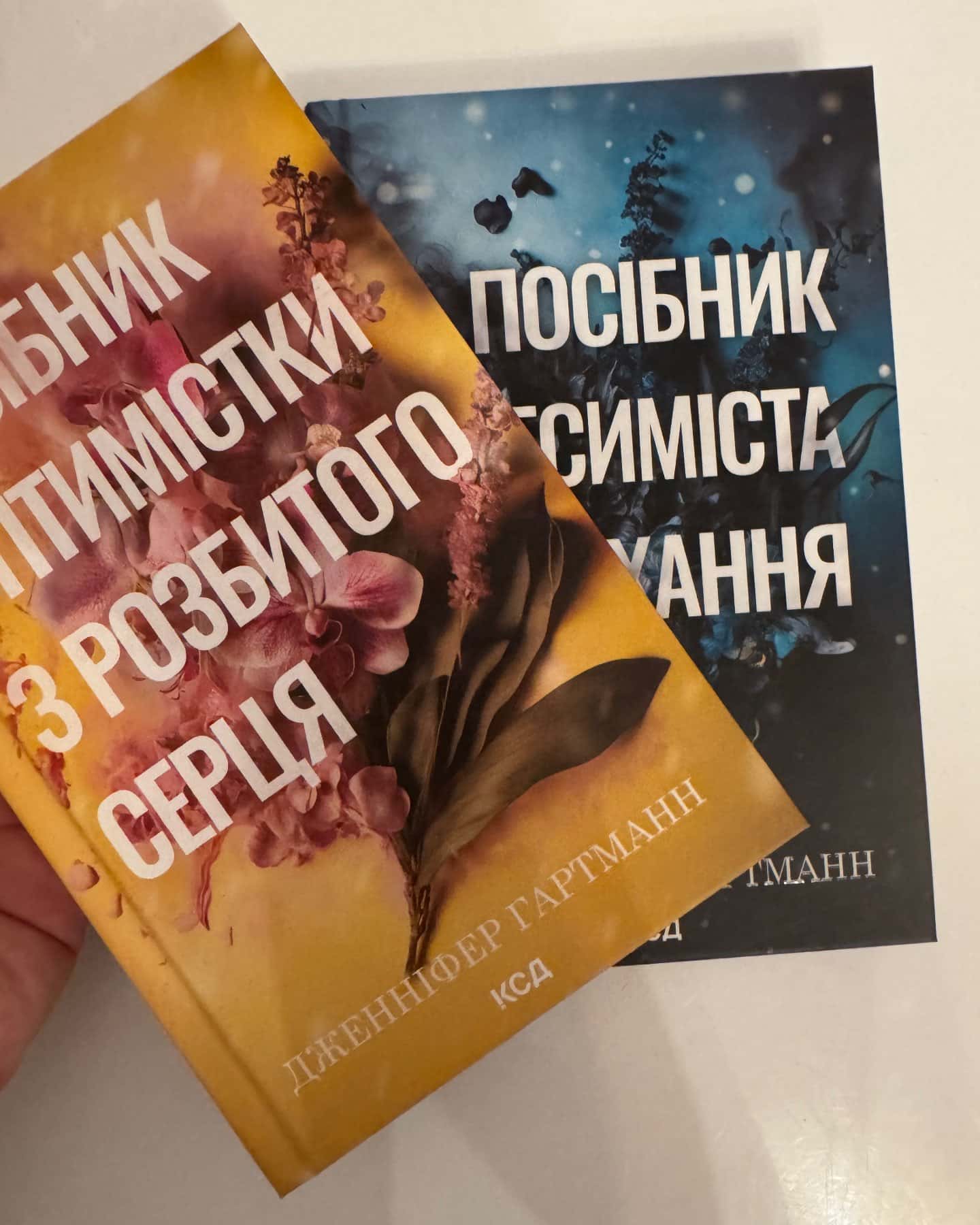 Посібник оптимістки з розбитого серця. Книга 1, Посібник песиміста з кохання. Книга 2-Дженніфер Хартманн, Дженніфер Гартманн