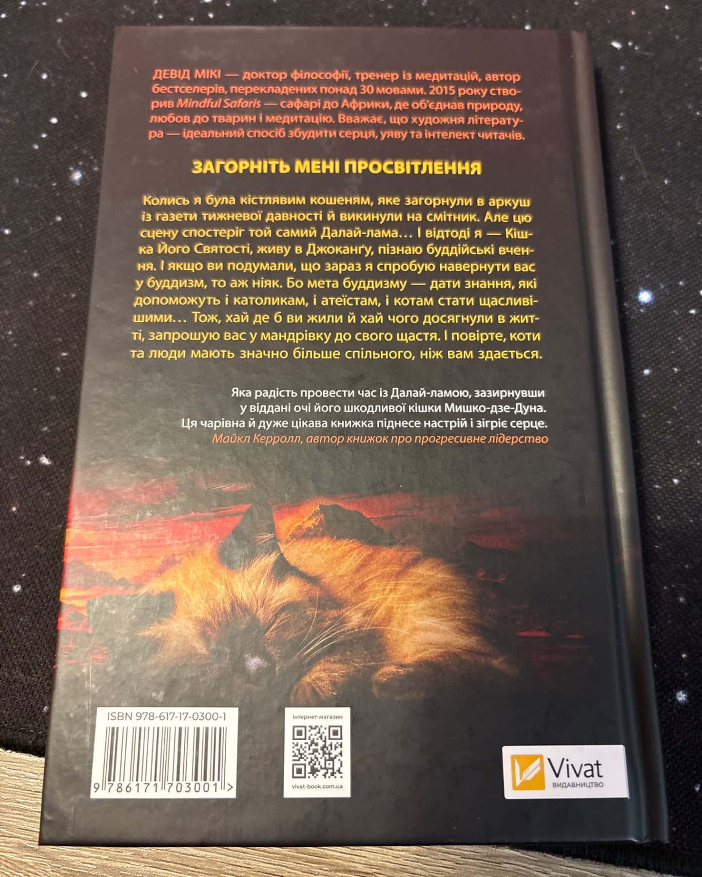 Кішка Далай-лами-Девід Мікі