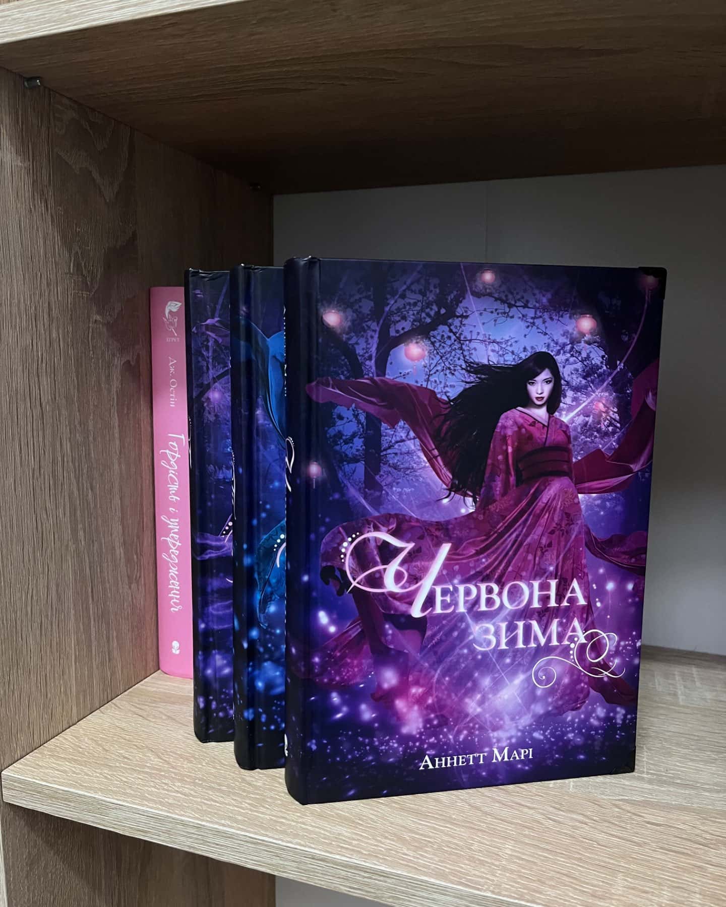 Червона зима. Книга 1, Темна буря. Книга 2, Безсмертний вогонь. Книга 3-Аннетт Марі